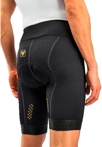 BERMUDA CICLISMO MASCULINA FREE FORCE PERFORMANCE PRETO TAM P