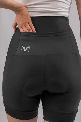 BERMUDA DE CICLISMO FEMININA BASIC PRETA - 30-PRETO - 3G