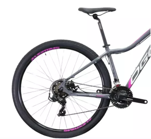 Bicicleta Aro 29 Oggi Float Sport 21v Grafite/Cinza/Rosa