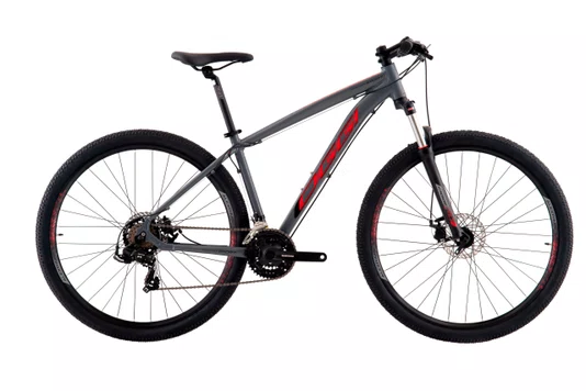 Bicicleta Aro 29 Oggi Hacker Sport 21V Graf/Verm Tam 17