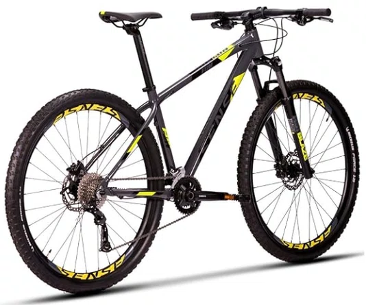 Bicicleta Aro 29 Sense Fun Evo Azul/Amarelo T17