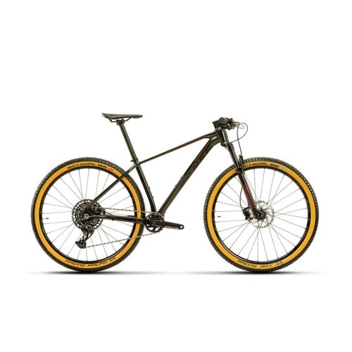 Bicicleta Aro 29 Sense Impact Race Verde/Marrom T17