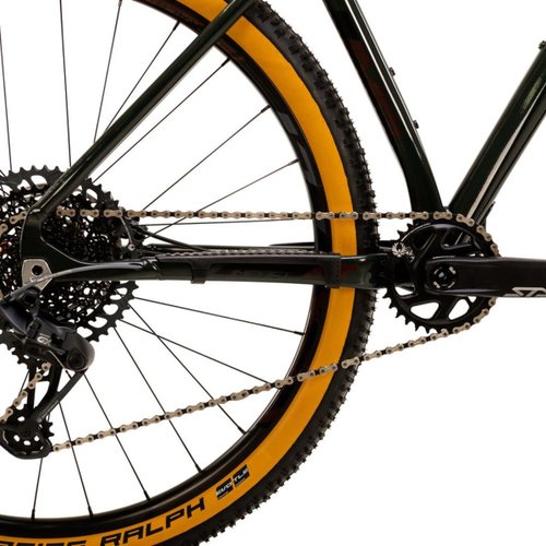 Bicicleta Aro 29 Sense Impact Race Verde/Marrom T17