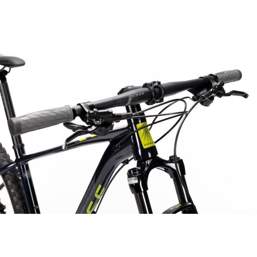 Bicicleta Aro 29 Sense Intensa Comp Azul Marinho/Amarelo T17