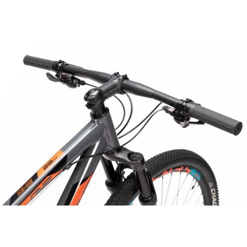Bicicleta Aro 29 Sense One 2023 Cinza Grafite/Laranja T17