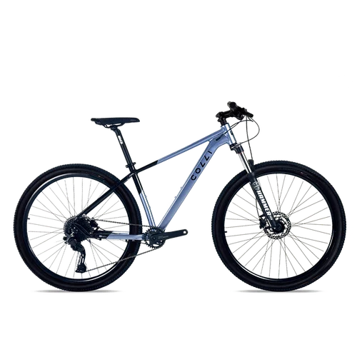 Bicicleta Colli Valencia Aro 29 2026 Preto/Azul Metalico Shimano Cues 1X10 Tamanho S