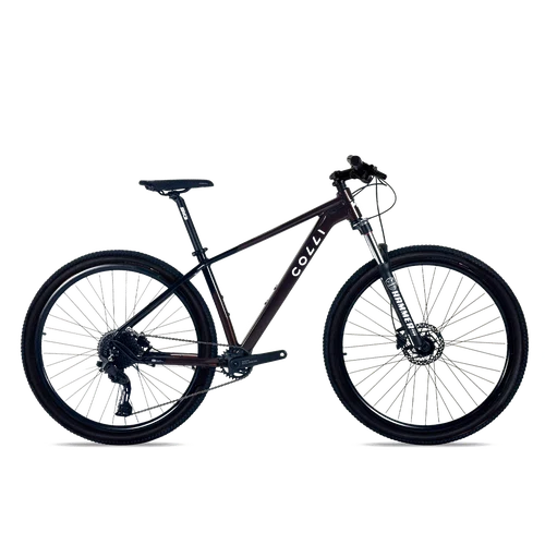 Bicicleta Colli Valencia Aro 29 2026 Preto/Marrom Metalico Shimano Cues 1X10 Tamanho M