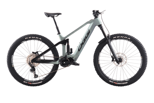 Bicicleta Elétrica Oggi Potenza Sport Deore 12V Cinza Perola/Preto T17