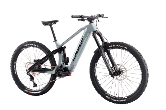 Bicicleta Elétrica Oggi Potenza Sport Deore 12V Cinza Perola/Preto T17