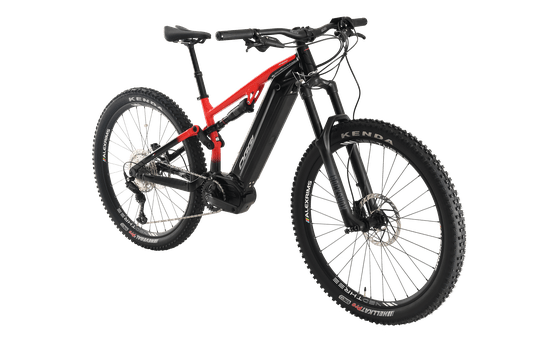 Bicicleta Elétrica Oggi Razzo T-110 CUES 11V 2024 Preto/Vermelho T17