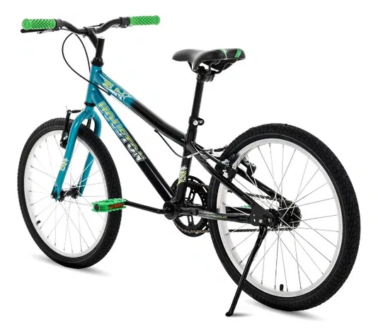 Bicicleta Zum Aro 20 Verde Metalico e Preto