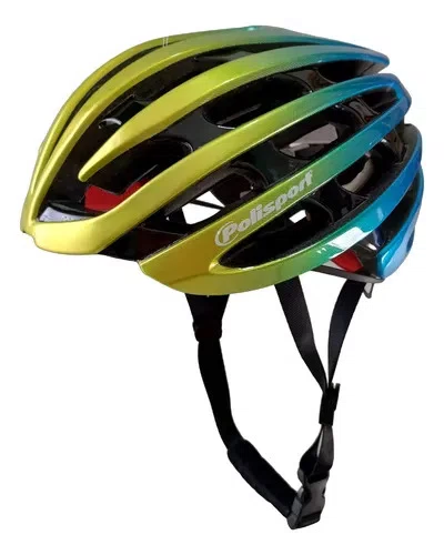 Capacete Polisport Road Camaleao E Preto L