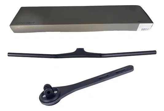 Guidao Integrado Reto 8 800MM C Suporte 17 70MM  Ext. Carbono Preto