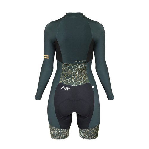 Macaquinho Feminino ASW Classic ML Forest
