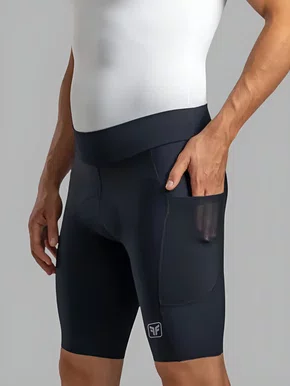 BERMUDA MASCULINA FREE FORCE ENDURANCE PRETO TAM M