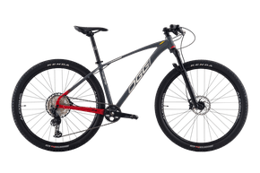 Bicicleta Aro 29 Oggi 7.4 12v Grafite/Vermelha/Cinza T17