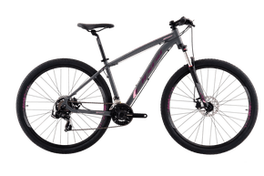 Bicicleta Aro 29 Oggi Hacker Sport 21v Grafite/Rosa/Preto T15