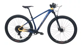Bicicleta Audax Auge 555 NS 1X12 Aro 29 Tamanho 15,5 Azul Escuro