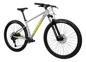 Bicicleta Caloi Expert SL Tamanho 17 Cinza/Verde 2024