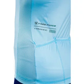 CAMISA FEM FREE FORCE TRAINING AIR AZUL CLARO TAM G