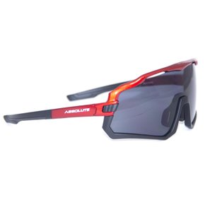 Óculos ABSOLUTE Wild Preto Vermelho Lente Fume