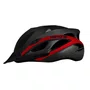 Capacete Mtb Bike High One Win Tamanho M Com Vista Light Preto e Vermelho