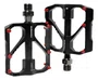 Pedal MTB Aluminio Carbon Preto